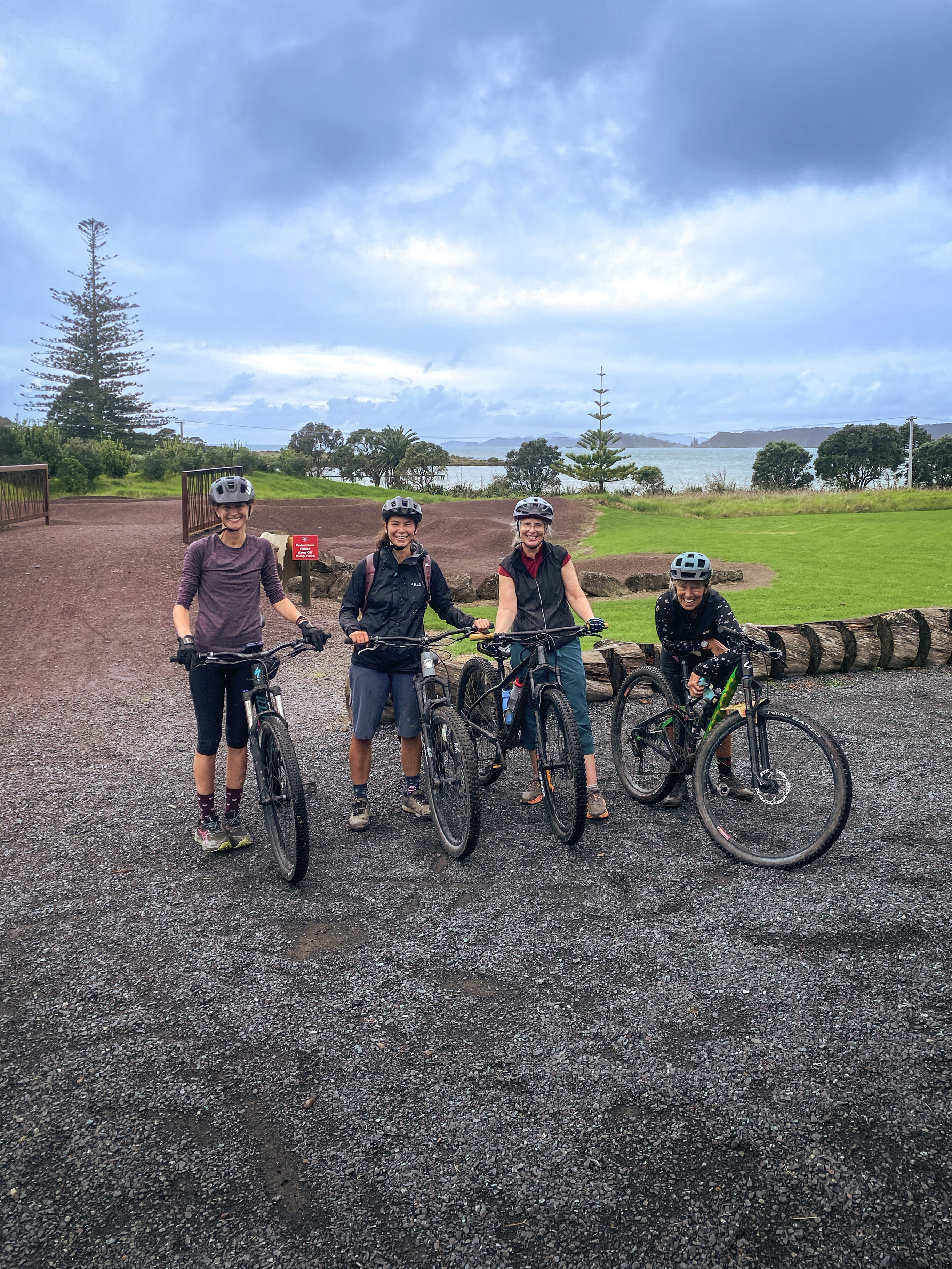 Trail mountain biking